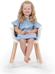 Детский стульчик Kinderkraft Sienna 2в1 розовый