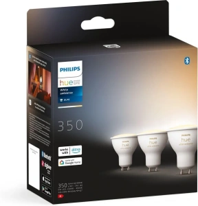 Комплект из 3 умных ламп Philips Hue White Ambiance GU10 929001953312