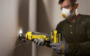 Аккумуляторная фреза для гипсокартона Stanley FATMAX V20 SFMCE200B 18 В, без АКБ и ЗУ