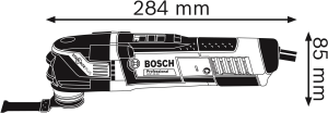 Многофункциональный инструмент Bosch GOP 40-30 Professional 0601231001