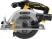 Аккумуляторная дисковая пила DeWALT DCS565N-XJ, без АКБ и ЗУ