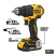 Аккумуляторная дрель-шуруповерт DeWALT DCD708D2T-QW, с АКБ и ЗУ