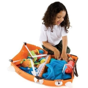 Чемодан-каталка trunki Tipu TRU-T085, ручная кладь, 46х31х21 см, 18 л, 1.7 кг, оранжевый