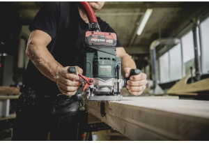 Фрезер аккумуляторный Metabo OFV 18 LTX BL 12 601743660 в кейсе metaBOX без акб и зу
