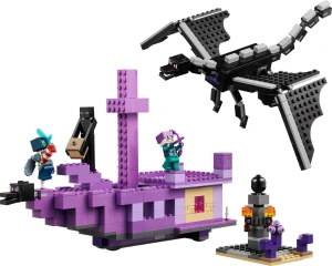 Конструктор LEGO Minecraft 21264 Дракон Эндера и корабль Края