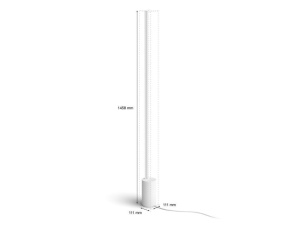 Напольный светильник Philips Hue Gradient Signe 915005987101, белый