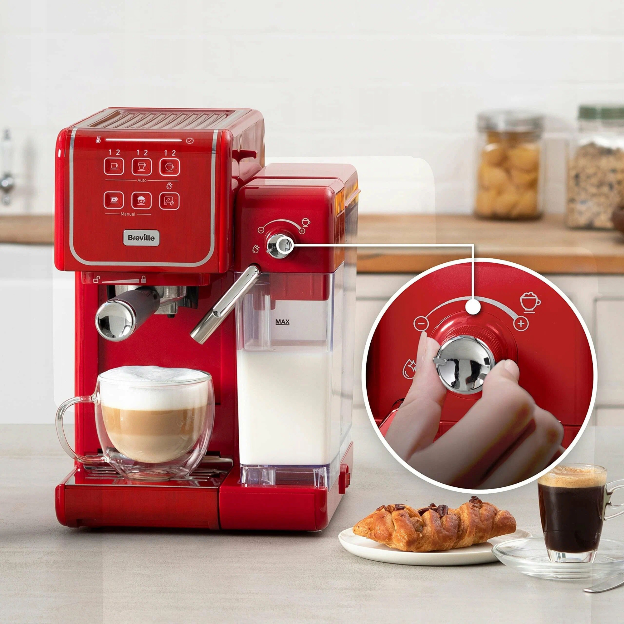 Автоматическая эспрессо-машина Breville Prima Latte III VCF147X