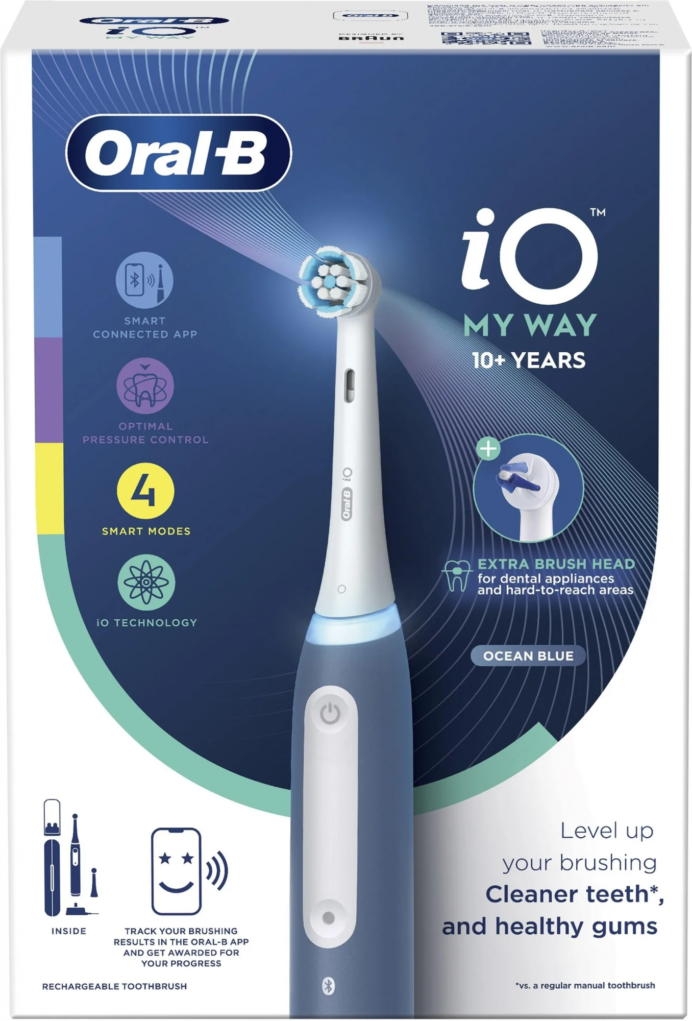 Электрическая зубная щётка Oral-B iO My Way Antracyt, с зарядной станцией