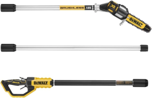Аккумуляторный высоторез DeWALT DCMPS567P1-QW, с АКБ и ЗУ
