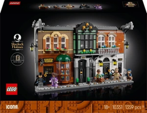 Конструктор LEGO Icons 10351 Шерлок Холмс: книжный уголок