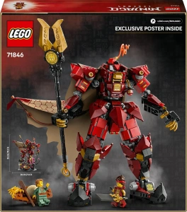 Конструктор LEGO NINJAGO 71846 Мех огненный рыцарь
