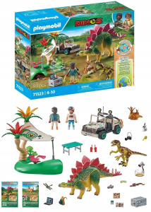 Конструктор Playmobil Dinos Лагерь исследований динозавров 71523