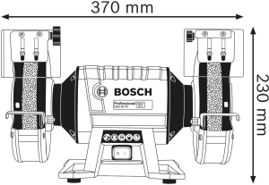 Точильный станок Bosch GBG 60-20 060127A400
