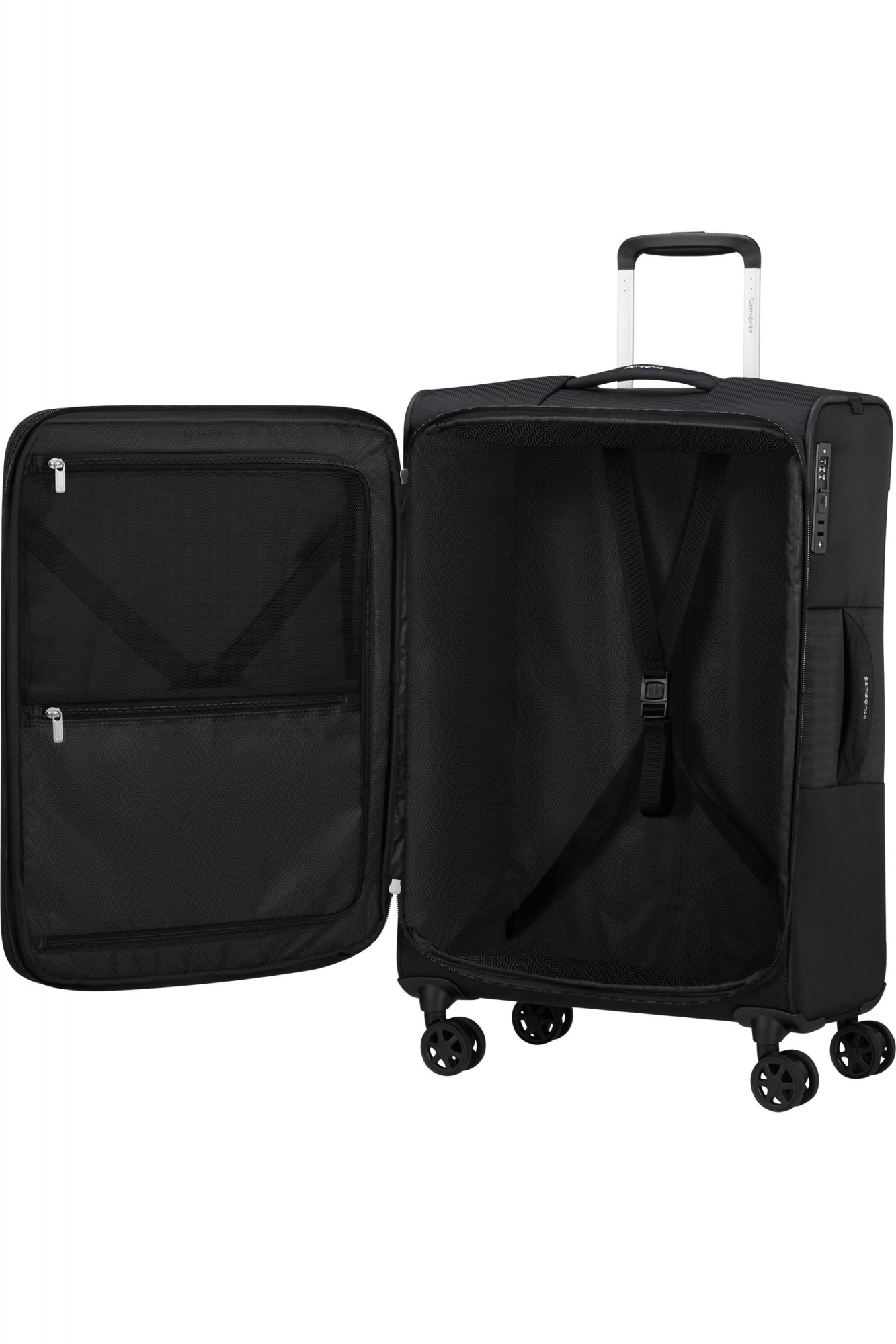 Чемодан Samsonite Urbify 68 см , 76 л, черный (150716-1041)