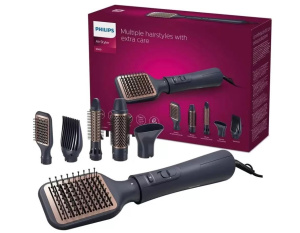 Фен-щетка Philips BHA530 5000 Series, черный