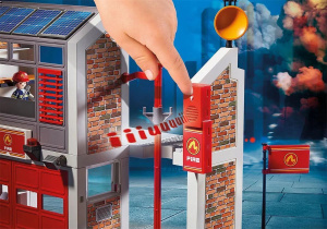 Набор с элементами конструктора Playmobil City Action 9462 Пожарная служба: Пожарная станция, 181 дет.