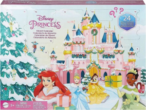 Куклы принцессы Дисней Mattel - Адвент-календарь с 24 сюрпризами - Игрушки принцессы Диснея HLX06