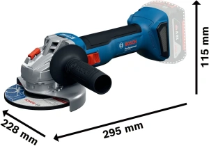 Набор дрель + Угловая шлифовальная машина Bosch GSR 18V-45 + GWS 18V-8 0615A5007N