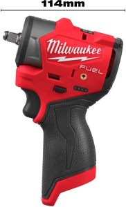 Аккумуляторный ударный гайковерт Milwaukee M12 FSCIWF38-0 4933498969