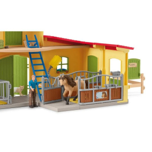 Schleich Farm World - Конюшня для лошади + исландский пони 42609