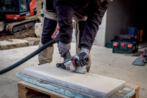 Аккумуляторная угловая шлифовальная машина Metabo WVB 18 LT BL 11-125 QuicK