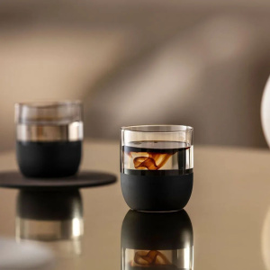 Набор стаканов для виски Villeroy & Boch Manufacture Rock черный 4 предмета