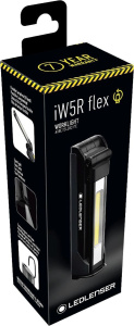 Ручной фонарь LED LENSER IW5R Flex черный