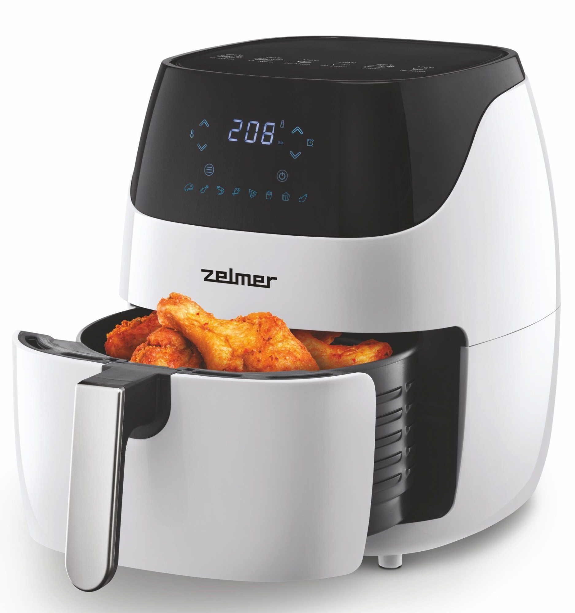 Аэрогриль Zelmer ZAF5501W 1500 Вт 5 л, белый