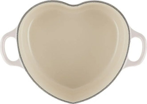 Кастрюля с крышкой Le Creuset , форма сердца, 20 см / 1,9 л, цвета коралловой розы (LEC00184)