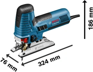 Лобзик Bosch GST 160 CE 0601517000 в кейсе L-BOXX