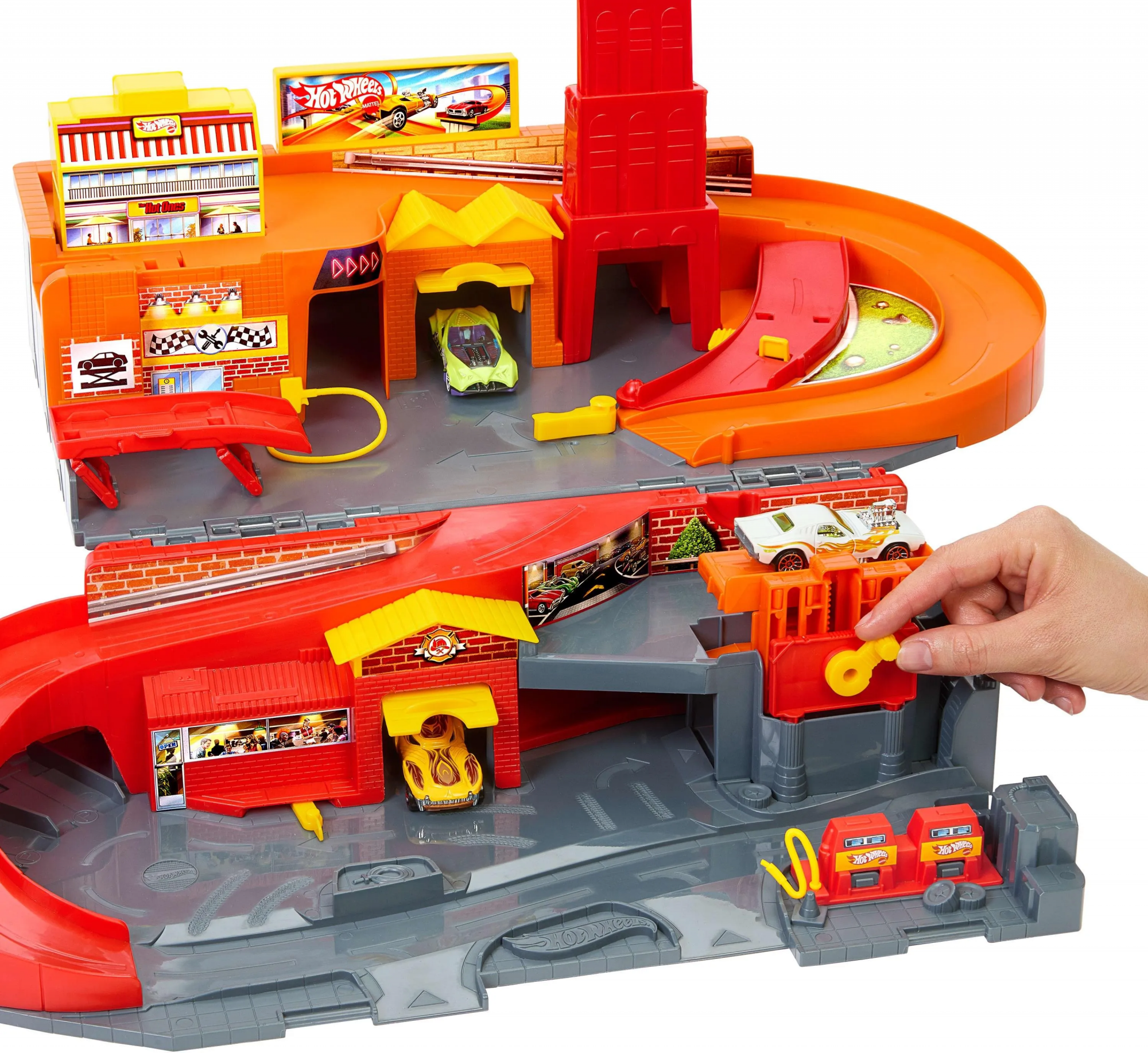 Гоночная трасса Hot Wheels Rally City Portable Set JFH37