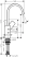 Смеситель Hansgrohe Vivenis 75032700, матовый белый