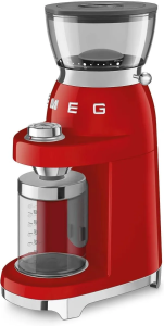 Кофемолка Smeg CGF03, красная